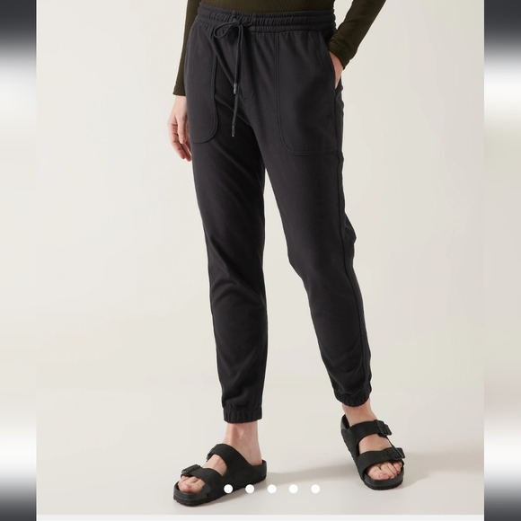 Athleta Pants - *Athleta Farallon jogger 26, cygr color, organic cotton, NWT
